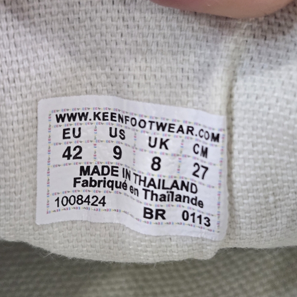 🐢 Keen Herren Men's size 9 Blue Suede Shoes - Picture 11 of 16